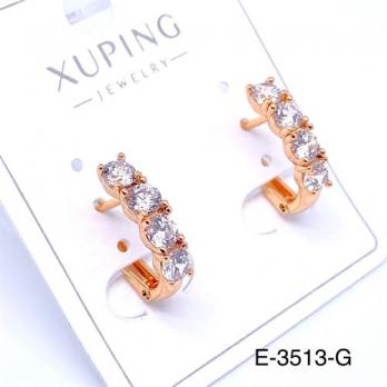 Серьги Xuping E-3513-G