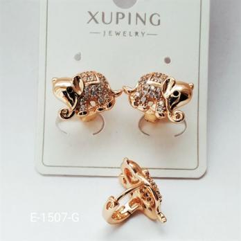 Серьги Xuping E-1507-G