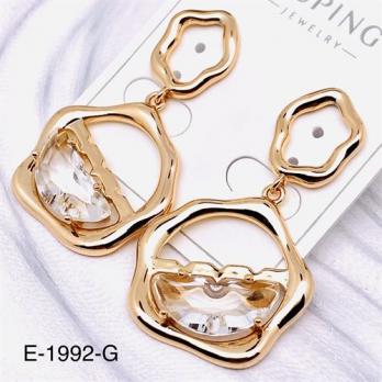 Серьги Xuping E-1992-G