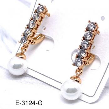 Серьги Xuping E-3124-G