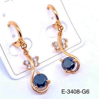 Серьги Xuping E-3408-G6