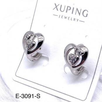 Серьги Xuping E-3091-S