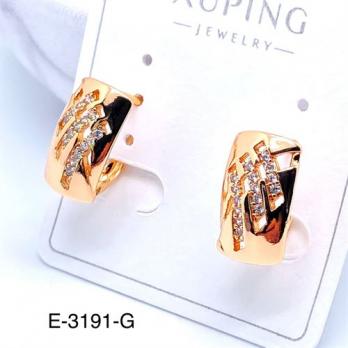 Серьги Xuping E-3191-G