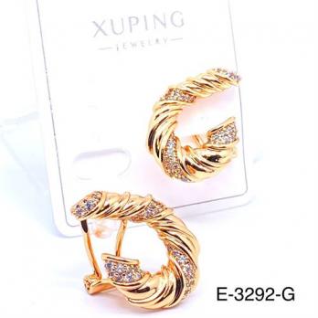 Серьги Xuping E-3292-G