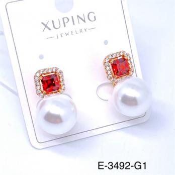 Серьги Xuping E-3492-G1
