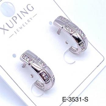 Серьги Xuping E-3531-S