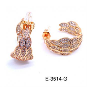 Серьги Xuping E-3514-G