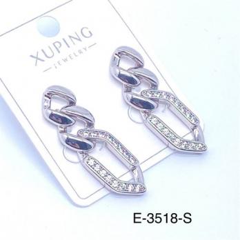 Серьги Xuping E-3518-S