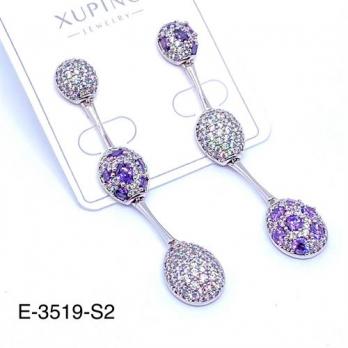 Серьги Xuping E-3519-S2