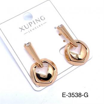 Серьги Xuping E-3538-G